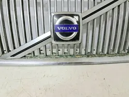 Volvo V70 Grille calandre supérieure de pare-chocs avant 