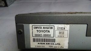 Toyota Avensis T220 GPS-navigaation ohjainlaite/moduuli 0866200850