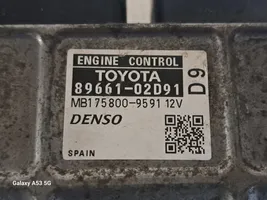 Toyota Auris 150 Moottorin ohjainlaite/moduuli 8966102D91