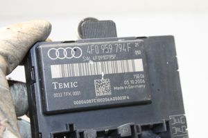 Audi A6 S6 C6 4F Oven ohjainlaite/moduuli 4F0959794F