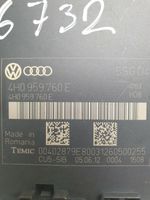 Audi A8 S8 D4 4H Modulo di controllo sedile 4H0959760E