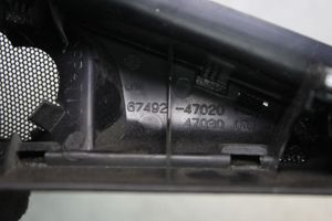 Toyota Prius (XW20) Maskownica głośnika drzwi przednich 6749247020