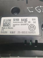 Volkswagen Golf VII Tachimetro (quadro strumenti) 5G1920840C