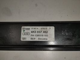 Audi A6 S6 C8 4K Takaoven ikkunan nostin moottorilla 4K0837462