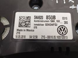 Volkswagen Tiguan Allspace Tachimetro (quadro strumenti) 5NA920850B