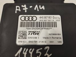 Audi A7 S7 4G Stabdžių sistemos valdymo blokas 4H0907801A