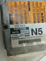 Toyota Urban Cruiser (XP110) Airbag control unit/module 8917052E40