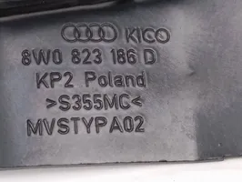 Audi A4 S4 B9 Rygiel / Zaczep zamka pokrywy przedniej / maski silnika 8W0823186D