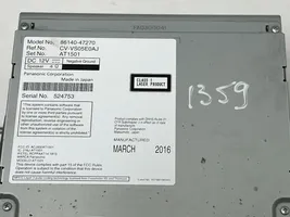 Toyota Prius (XW50) Unité principale radio / CD / DVD / GPS 8614047270