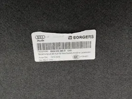 Audi A4 S4 B9 Wykładzina podłogowa bagażnika 8W5863463D