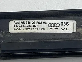 Audi Q7 4M Rivestimento modanatura del vetro della portiera anteriore 4m0853283