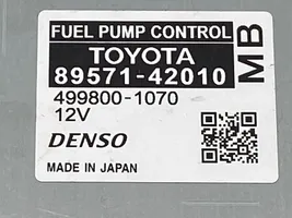 Toyota RAV 4 (XA50) Steuergerät Hochdruckkraftstoffpumpe 8957142010