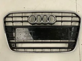 Audi A6 C7 Etupuskurin ylempi jäähdytinsäleikkö 4G0853653