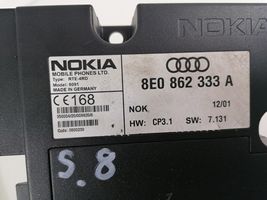 Audi A8 S8 D2 4D Unité de commande, module téléphone 8E0862333A