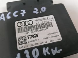 Audi A6 S6 C7 4G Moduł / Sterownik hamulca ręcznego 4H0907801E