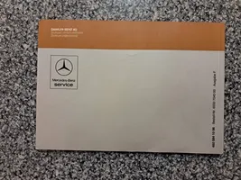 Mercedes-Benz G W461 463 Carnet d'entretien d'une voiture BETRIEBSANLEITUNG
