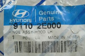 Hyundai Tucson JM Zawiasy pokrywy / maski silnika 791102E000