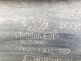 Hyundai Santa Fe Moldura inferior del parachoques trasero 86612S1000