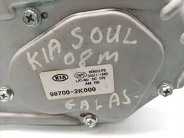 KIA Soul Двигатель стеклоочистителя заднего стекла 98700-2K000