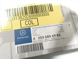 Mercedes-Benz C W203 Auton tuhkakupin kehys A2036804982