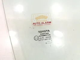 Toyota C-HR Vetro del finestrino della portiera anteriore - quattro porte 