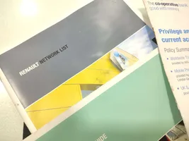 Renault Zoe Owners service history hand book 