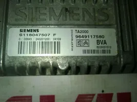 Citroen Relay III Module de contrôle de boîte de vitesses ECU 9649117580