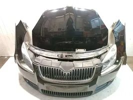 Skoda Fabia Mk2 (5J) Kompletny zestaw przedniej części nadwozia / karoserii 