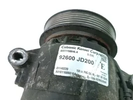 Nissan Qashqai Ilmastointilaitteen kompressorin pumppu (A/C) 92600-JD200