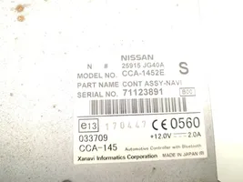 Nissan Qashqai Navigaatioyksikkö CD/DVD-soitin 25915-JG40A