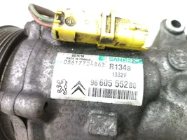 Citroen C5 Ilmastointilaitteen kompressorin pumppu (A/C) 9660555280