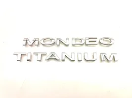 Ford Mondeo MK IV Emblemat / Znaczek tylny / Litery modelu 