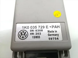 Volkswagen Touran III Unité de commande, module téléphone 1K0035729E