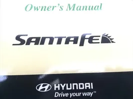 Hyundai Santa Fe Owners service history hand book 