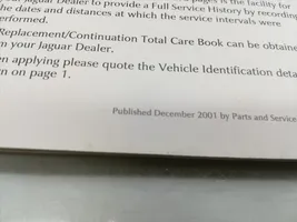Jaguar X-Type Сервисная книжка 