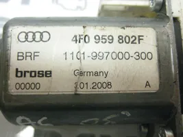 Audi A6 S6 C6 4F Mehāniskais aizmugurē loga pacelšanas mehānisms 4F0959802F