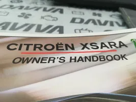 Citroen Xsara Libretto di servizio dei proprietari --