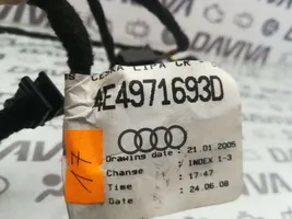 Audi A8 S8 D3 4E Faisceau de câblage 4E4971693D