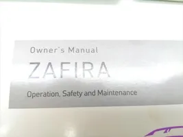Opel Zafira A Libretto di servizio dei proprietari --