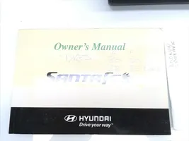 Hyundai Santa Fe Owners service history hand book 