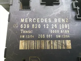 Mercedes-Benz Vito Viano W639 Sterownik / Moduł drzwi 6398201226