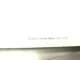 Honda Accord Omistajan huoltokirja 