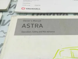 Opel Astra G Libro con el historial de mantenimiento del propietario 