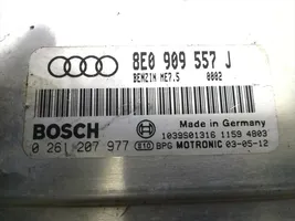 Audi A4 S4 B6 8E 8H Moottorin ohjainlaite/moduuli 8E0909557J