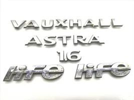 Opel Astra H Takalastausoven mallikirjaimet 