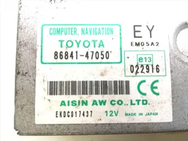 Toyota Prius (XW20) Centralina/modulo navigatore GPS 86841-47050