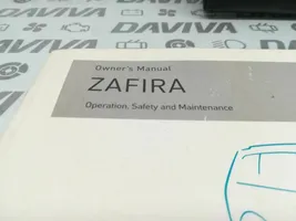 Opel Zafira A Libretto di servizio dei proprietari 