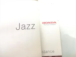 Honda Jazz Książka serwisowa 