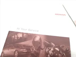 Honda Jazz Książka serwisowa 