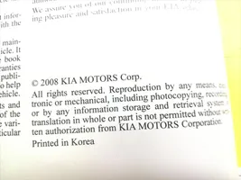 KIA Carens II Libretto di servizio dei proprietari 